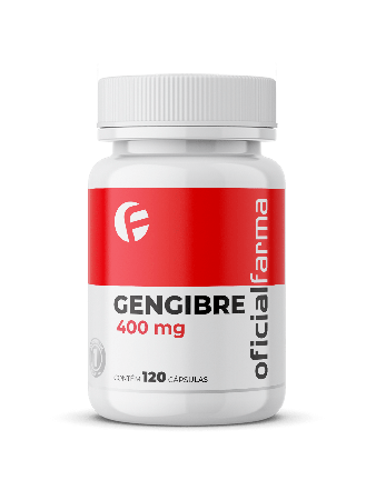 Gengibre 400Mg 120 Cápsulas