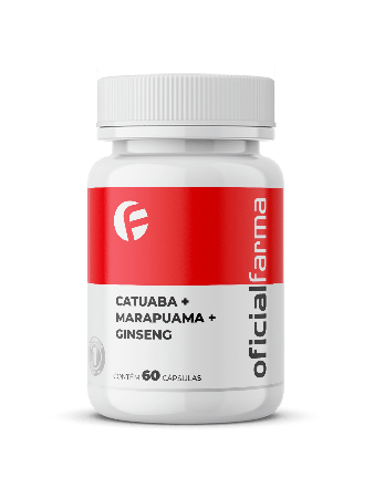 Catuaba, Marapuama e Ginseng 60 Cápsulas