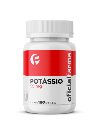 Potássio 99Mg 100 Cápsulas