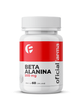 Beta Alanina 500 Mg 60 Cápsulas