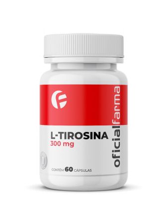 L-Tirosina 300Mg 60 Cápsulas