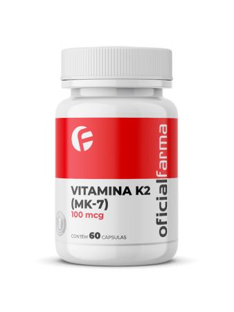 Vitamina K2 Mk-7 100Mcg 60 Cápsulas